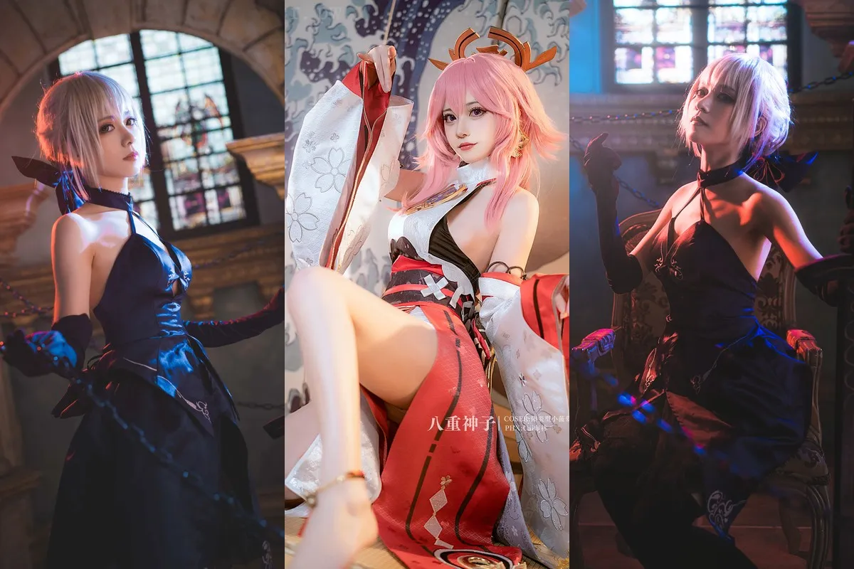 高颜值coser@阳炎型小菠萝 写真作品7套合集 [0V129P_97.96MB]