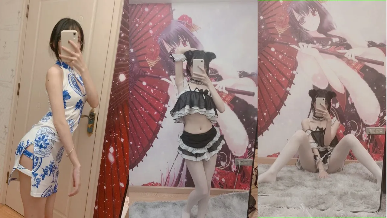 清纯系B站uper@清月已经不困了 舰长福利合集 [84V145P_1.02GB]