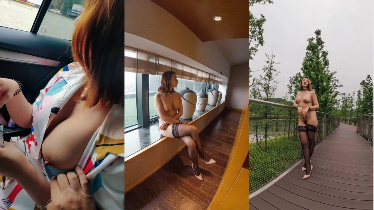 露出系模特@火儿 湿地公园裸行探险 [17V56P_20.06GB]